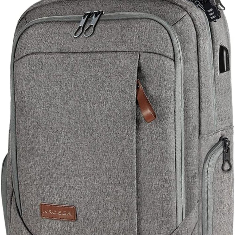 Laptop Backpack Large Computer Backpack Fits Up T… - image 1
